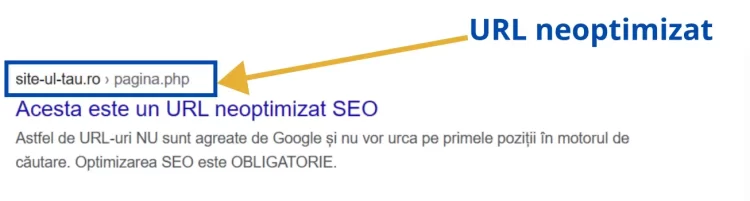 URL neoptimizat