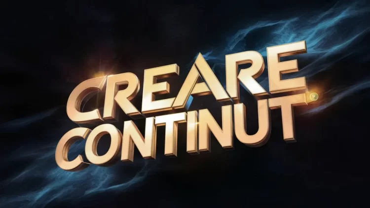 Creare continut